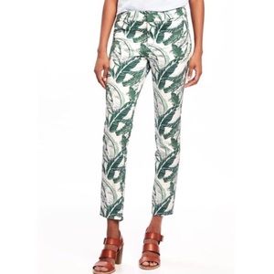 Banana Leaf Ankle Pants